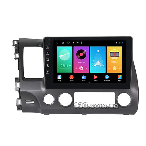 TORSSEN Tesla Style B9232 — native reciever Android, with Wi-Fi, Bluetooth, 32Gb for Honda Civic 4D 2005-2011