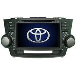 Штатная магнитола ViewTech VT-DGT715 с GPS навигацией для Toyota Highlander