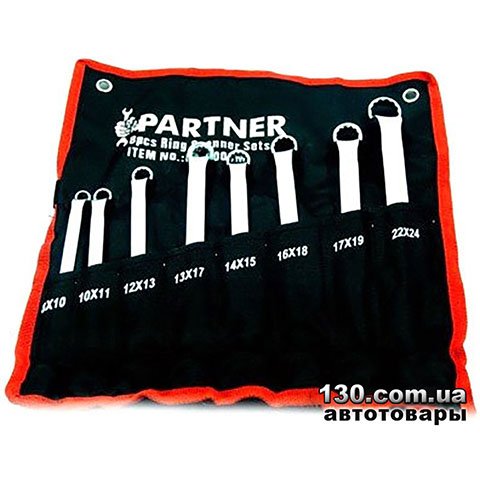 Partner PA-2008M — набор накидных ключей — 8 предметов
