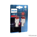 LED Philips 11498U30RB2 P21W LED 12V Ultinon Pro3000 RED