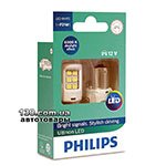 Светодиодные автолампы (комплект) Philips 11498ULWX2 P21W LED