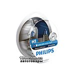 Автомобільна галогенова лампа Philips 12258DVS2 Diamond Vision H1