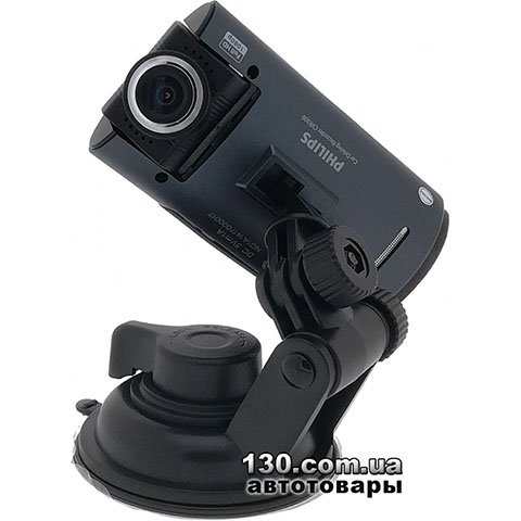Автомобильный видеорегистратор Philips CVR300 с дисплеем, функцией HDR и поворотной камерой