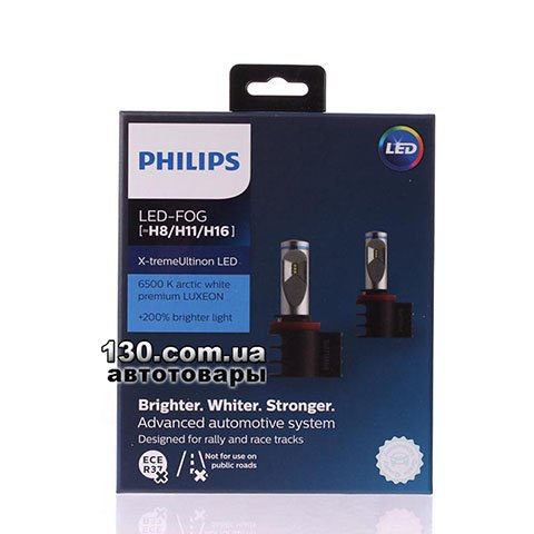 Philips X-treme Ultinon LED (12794UNIX2) — світлодіодні автолампи (комплект) H8/H11/H16