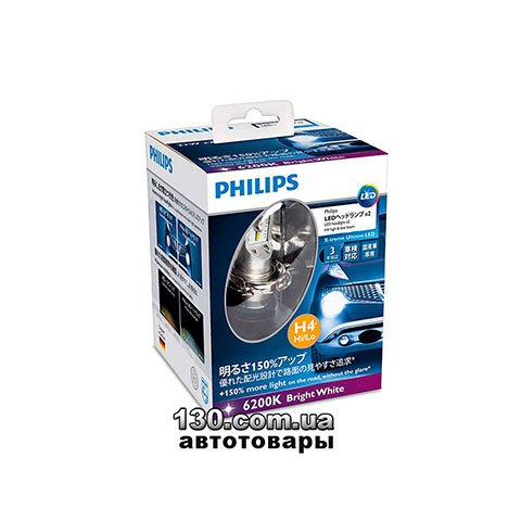 Philips X-treme Ultinon LED (12953BWX2) — світлодіодні автолампи (комплект) H4