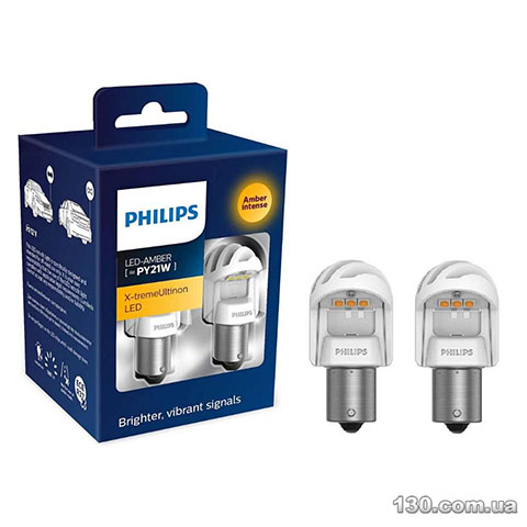 Led-light headlamp Philips X-tremeUltinon LED gen2 PY21W 12V BAU15s (11498XUAXM)