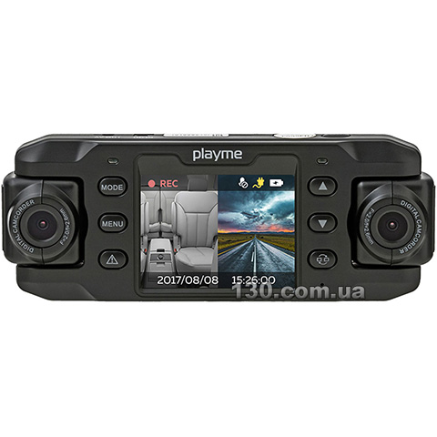 Playme NIO — автомобильный видеорегистратор c дисплеем и двумя камерами