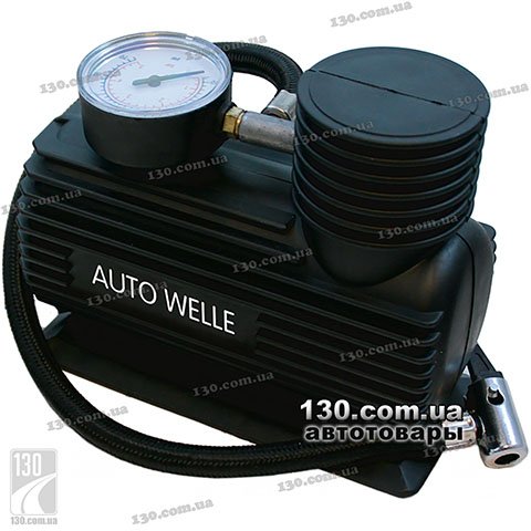 Компресор портативний Auto Welle AW02-10 з манометром