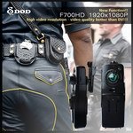 Портативный видеорегистратор DOD F700HD (влагозащитный корпус) с LCD дисплеем + Подарок