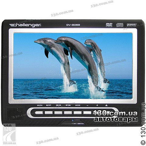 Challenger DV-8069 — телевизор портативный с DVD/USB