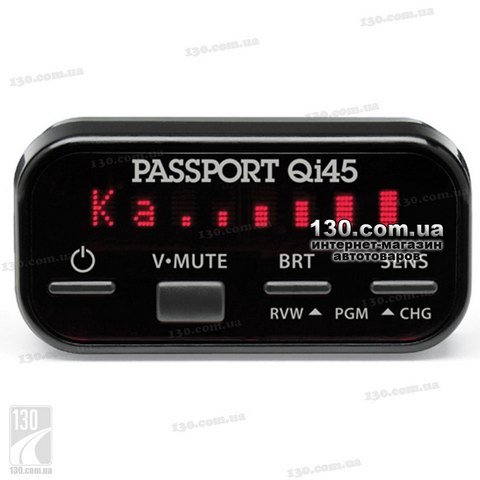 Escort Passport Qi45 Euro — radar detector