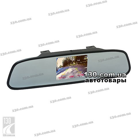 Зеркало заднего вида Phantom RM-43 в виде накладки с дисплеем 4,3"