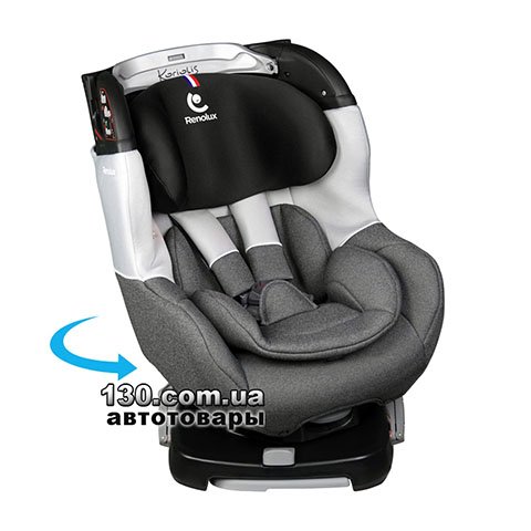 Baby car seat Renolux Koriolis Smart Black