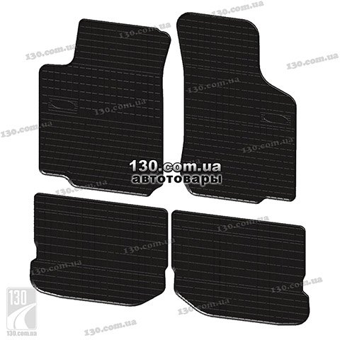 Elegant 200 012 — rubber floor mats for Skoda Octavia I, Volkswagen Golf IV
