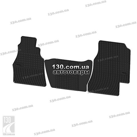 Rubber floor mats Elegant 200 074 for Mercedes Sprinter, Volkswagen LT