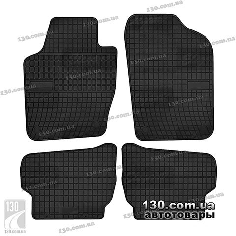 Rubber floor mats Elegant 200 394 for Volkswagen Polo V