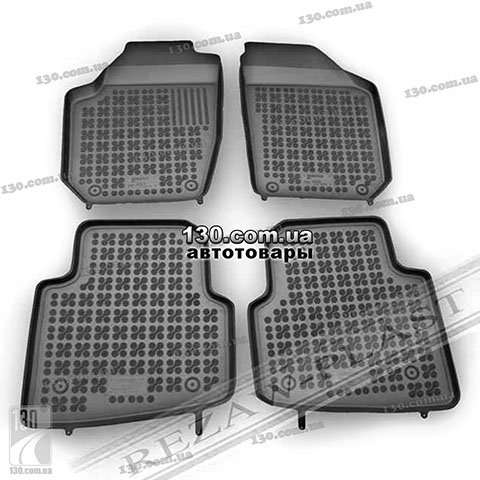 Rubber floor mats Rezaw-Plast 200205 for Skoda Roomster