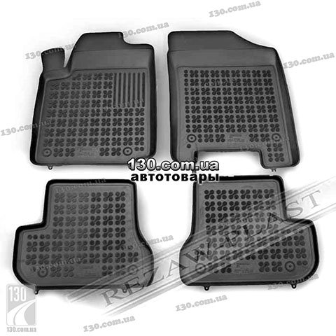 Rubber floor mats Rezaw-Plast 201202 for Citroen C2