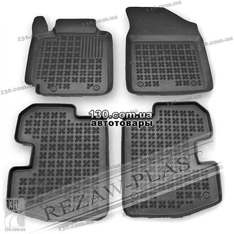 Rubber floor mats Rezaw-Plast 201417 for Toyota Yaris 1 3D