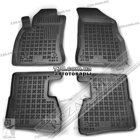 Rezaw-Plast 201512 — rubber floor mats for Fiat Doblo 2, Opel Combo C