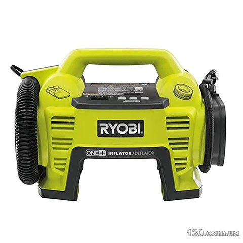 Ryobi ONE+ R18i-0 — компрессор автомобильный (насос) аккумуляторный (без аккумулятора)