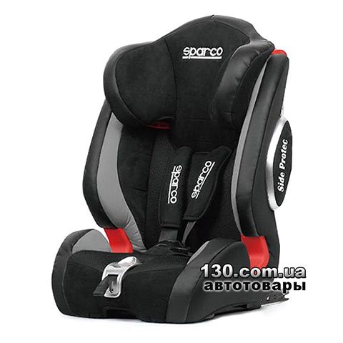 Child car seat with ISOFIX SPARCO F1000KI-G123GR