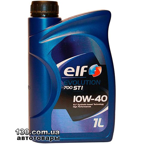 ELF Evolution 700 STI 10W-40 — моторное масло полусинтетическое — 1 л