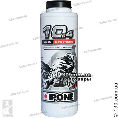 Ipone 10.4 10W-40 — semi-synthetic motor oil — 1 L for 4-stroke motorcycles