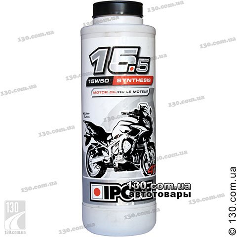 Ipone 15.5 15W-50 — semi-synthetic motor oil — 1 L for 4-stroke motorcycles
