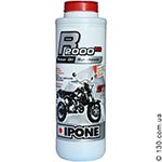Моторне мастило напівсинтетичне Ipone R2000RR (полуничний вихлоп) — 1 л для 2-тактних мотоциклів