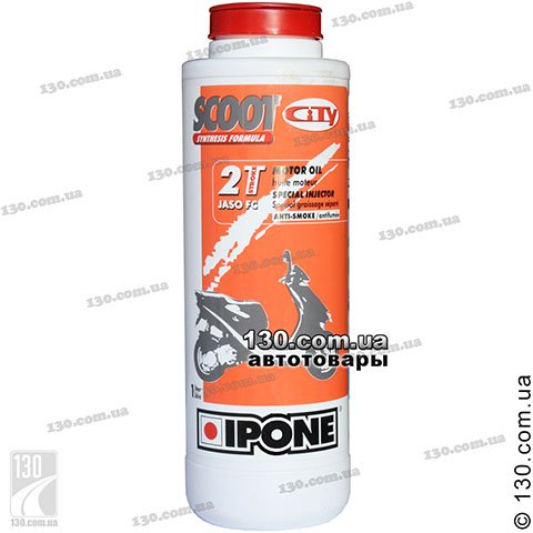 Ipone Scoot City — semi-synthetic motor oil — 1 L for 2-stroke motor scooters