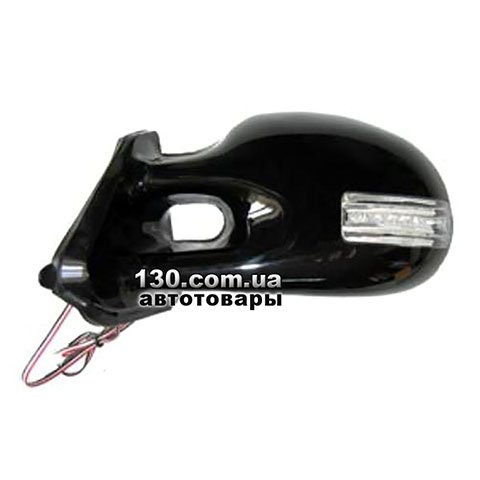 Дзеркало бокове Vitol ЗБ 3252C з LED поворотом колір чорний