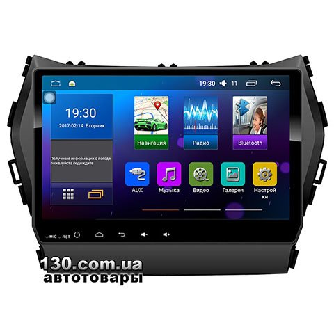 Штатна магнітола Sound Box Star Trek ST-6085 на Android з WiFi, GPS навігацією та Bluetooth для Hyundai