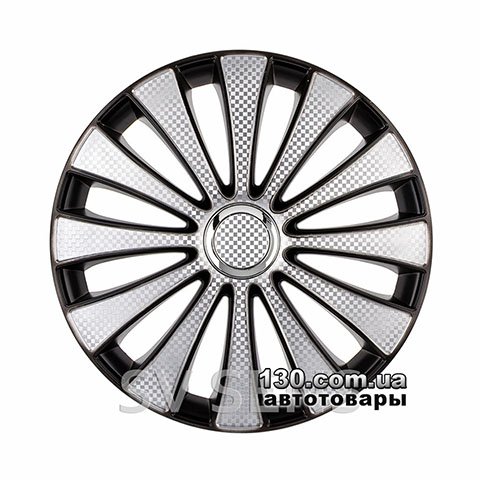 Wheel covers Star GMK PRO Chrom Super Silver Carbon 14