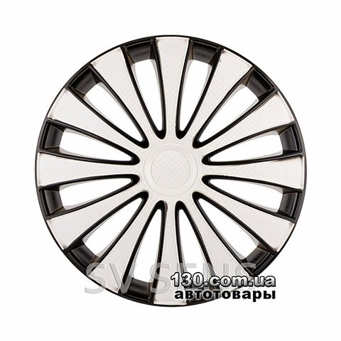 Wheel covers Star GMK White Super Black Carbon 15