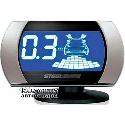 Steel mate SM PTS810V2 black — парктроник с LCD-дисплеем