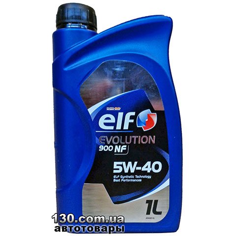 Synthetic motor oil ELF Evolution 900 NF 5W-40 — 1 l