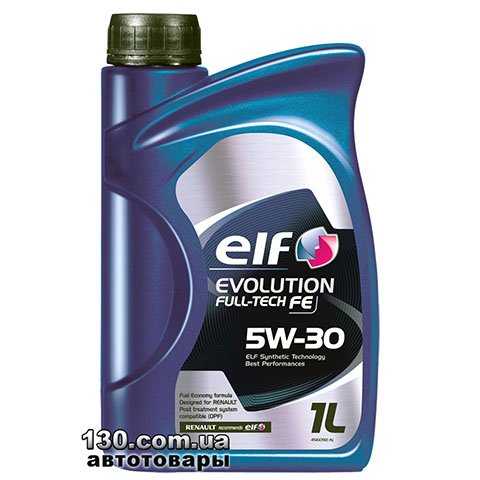 ELF Evolution Full-Tech FE 5W-30 — synthetic motor oil — 1 l