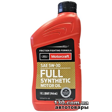 Моторное масло синтетическое Ford Motorcraft Full Synthetic 5W-30 — 0.946 л