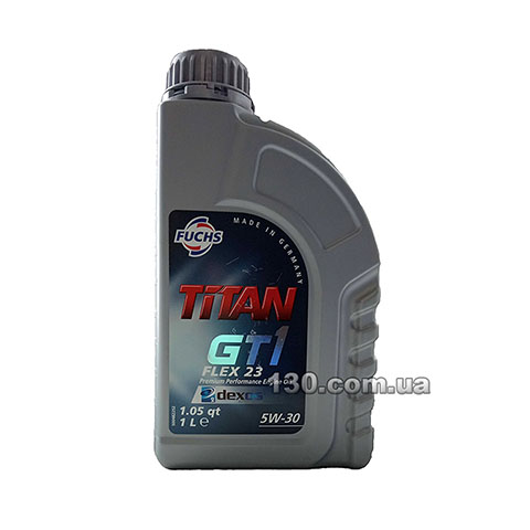 Fuchs Titan GT1 FLEX 23 5W-30 — synthetic motor oil — 1 l