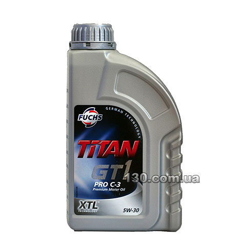 Fuchs Titan GT1 PRO C-3 5W-30 — моторное масло синтетическое — 1 л