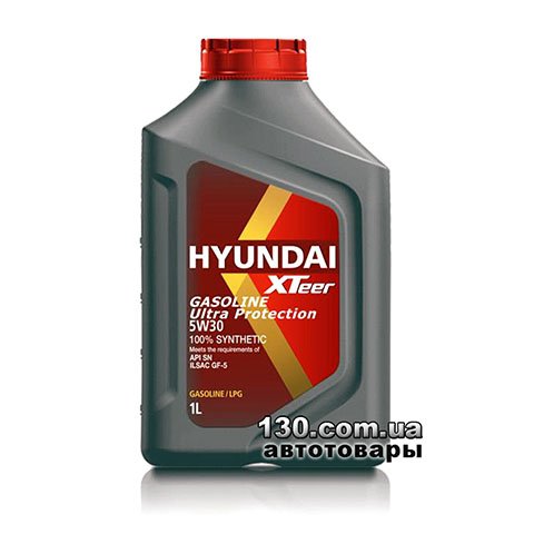 Synthetic motor oil Hyundai XTeer Gasoline Ultra Protection 5W-30 — 1 l