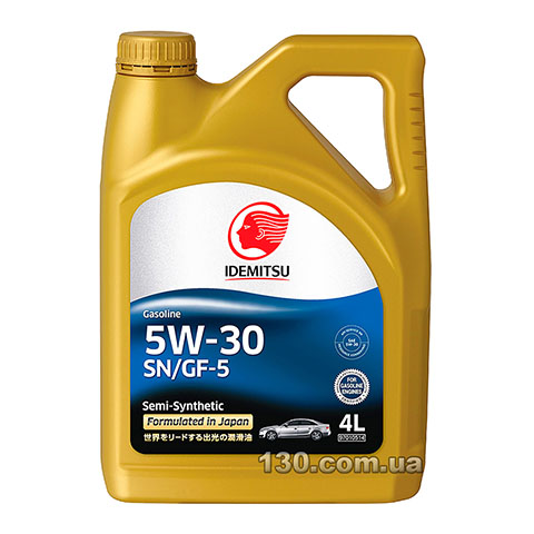 Моторное масло синтетическое Idemitsu SAE 5W-30 — 4 л