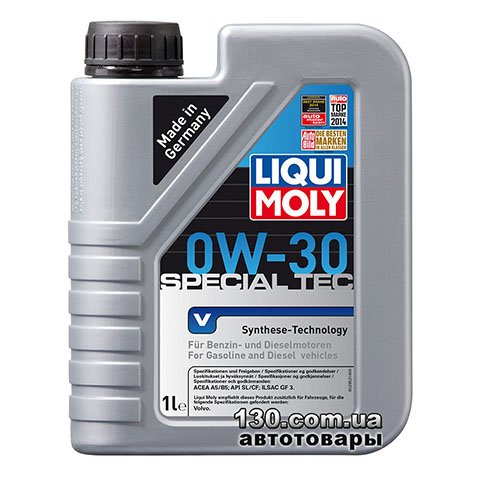 Synthetic motor oil Liqui Moly Special TEC V 0W-30 — 1 l