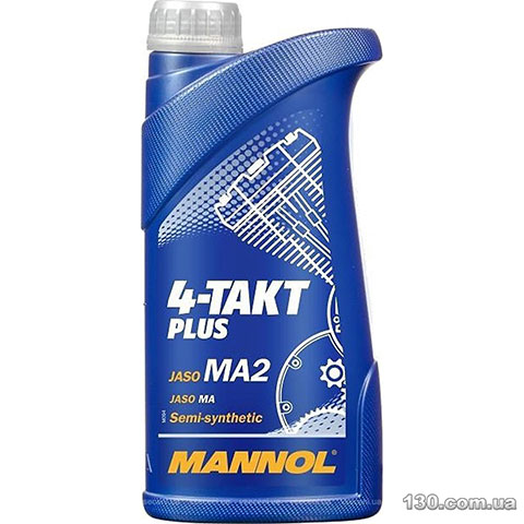 Mannol 7202 4Takt Plus TC — synthetic motor oil — 1 l