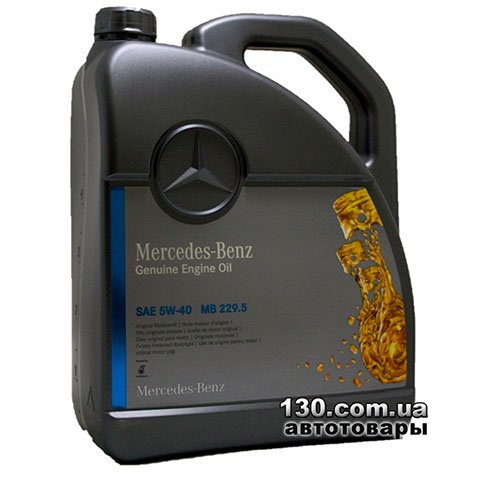 Моторне мастило синтетичне Mercedes MB 229.5 Engine Oil 5W-40 — 5 л