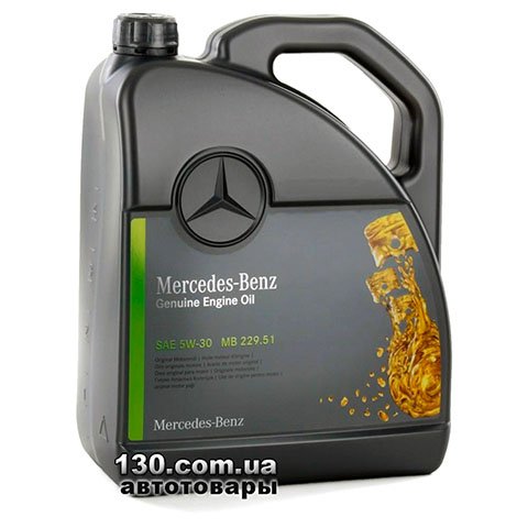 Mercedes MB 229.51 Engine Oil 5W-30 — synthetic motor oil — 5 l