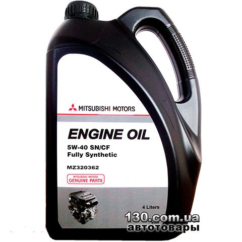 Synthetic motor oil Mitsubishi Engine Oil 5W-40 — 4 l