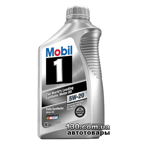 Mobil 1 Fully Synthetic 5W-20 (USA) — synthetic motor oil — 0.946 l