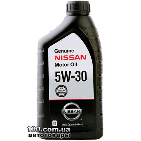 Nissan Motor Oil 5W-30 — моторне мастило синтетичне — 0.946 л